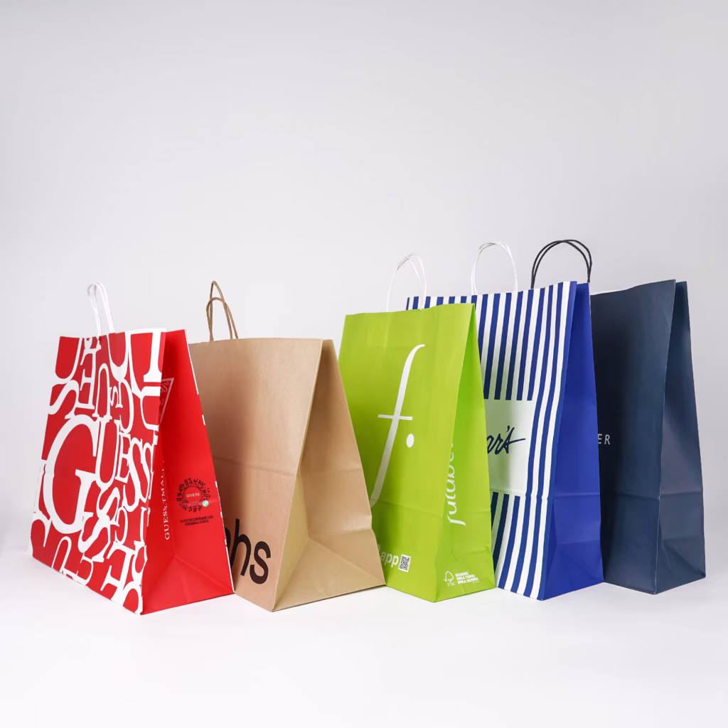 Papirnate vrečke z logotipom
